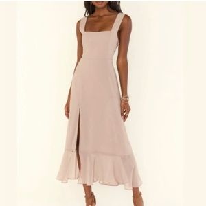 Show me your mumu Claire midi dress